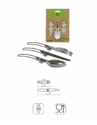 Image de Couverts pliants CURVES - Elémenterre