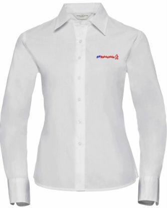 Image de Chemise blanche FFRandonnée Femme