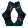 Image de Chaussettes tige haute TREK COLLECTOR GR® 20 vert-orange - BV Sport