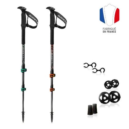 Image de Bâtons Cime érable carbone/alu 135 cm